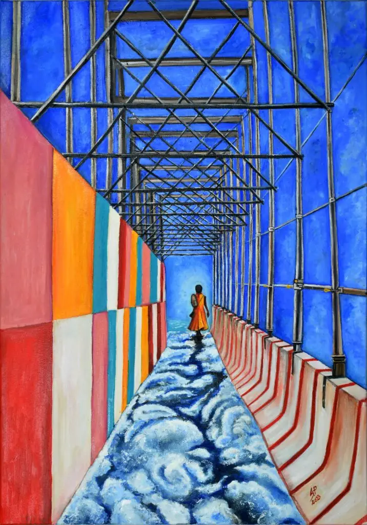 Follow Your Dreams – Dreamlike oil painting by Gomathi's (100 cm x 70 cm)