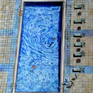 Hold onto your Magic 3 by Gomathi S – Oil Painting on Canvas 100x70 cm