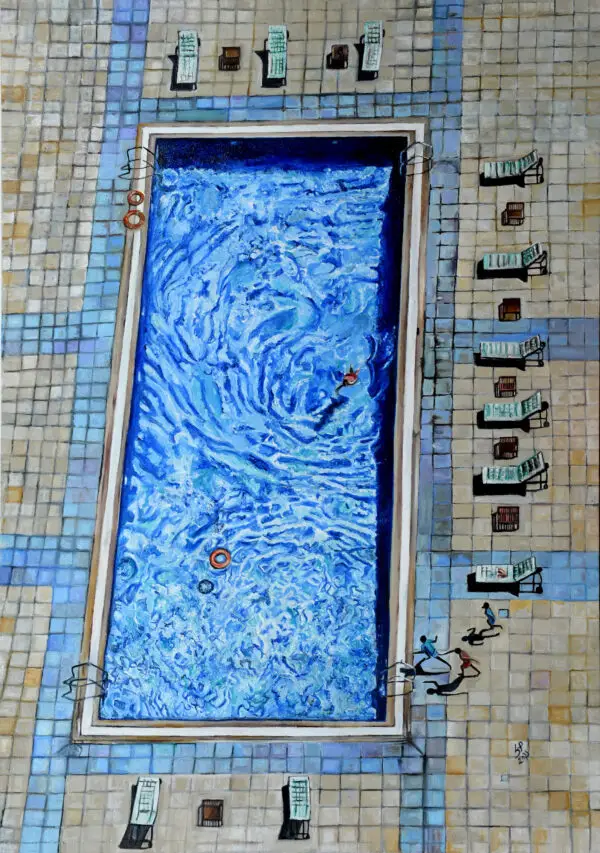 Hold onto your Magic 3 by Gomathi S – Oil Painting on Canvas 100x70 cm